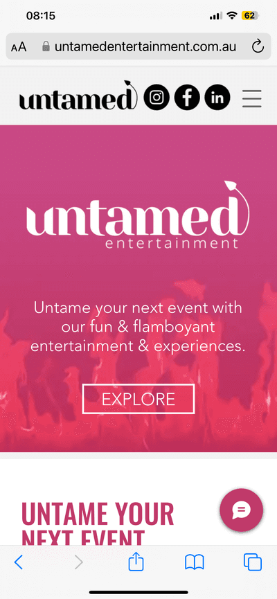 Profile image of Untamed entertainment